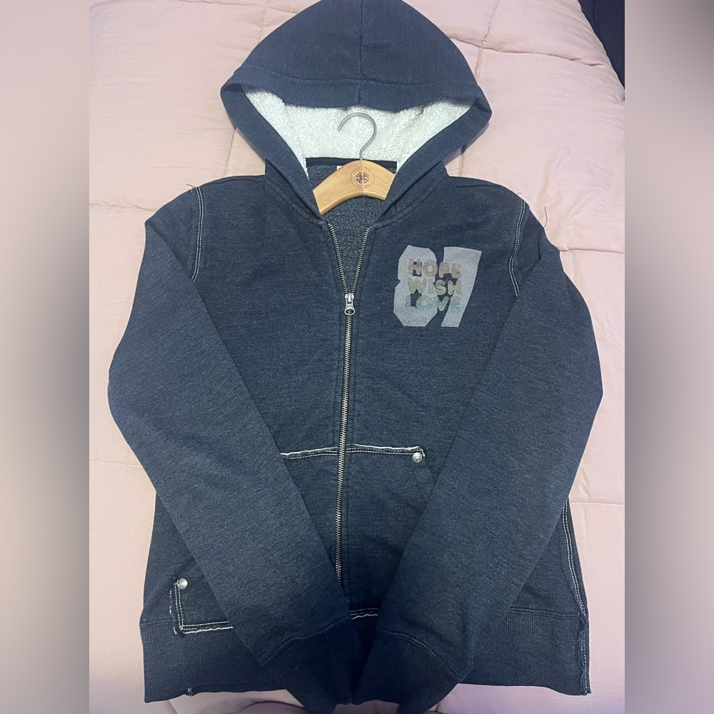 90s hope wish love jacket. Vintage, well loved great condition.